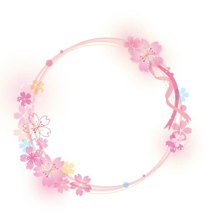 桜のサークル・枠